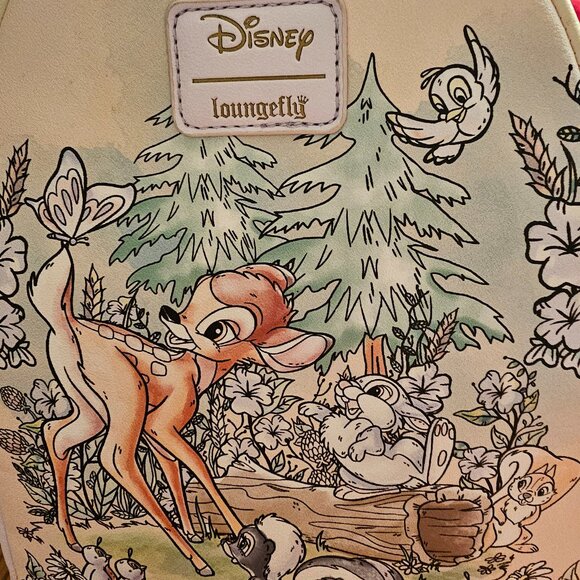 Disney Loungefly Bambi Forest Friends Mini Backpack main image 4